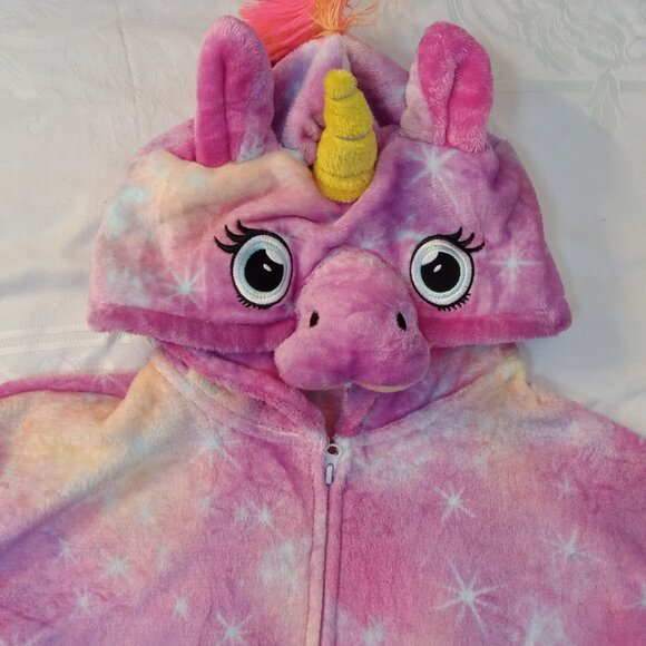 UDERUI Adult Sz L Unicorn Costume Yanzifeima Halloween Cosplay Bodysuit Pajamas - Picture 10 of 16